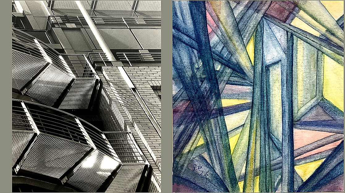 Farbe begegnet Schwarzweiss