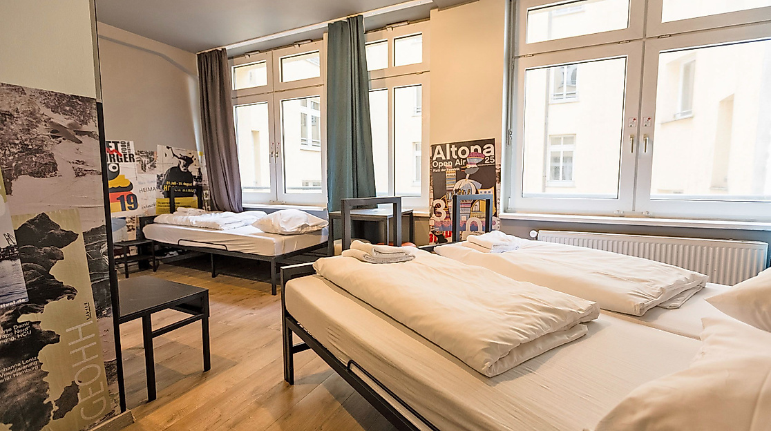 Hotel A&O Hamburg Hauptbahnhof: Familienzimmer 3 Personen