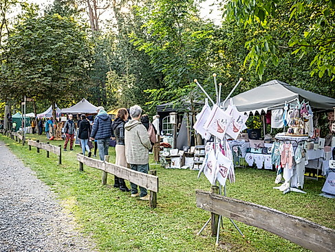 Mühlenfest Stände