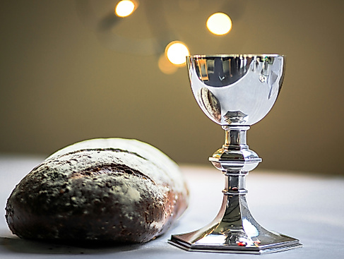 Brot und Weinkelch