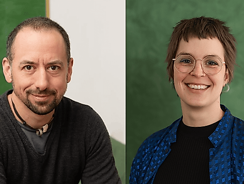 Jan Suren Möllers und Valerie Kottmann von memento Kultur:Trauer und memento Bestattungen.