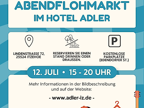 Abendflohmarkt in Itzehoe