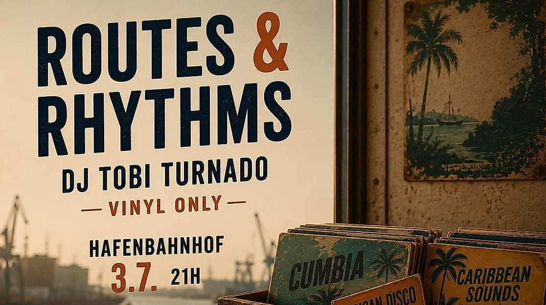 Routes & Rhythms Event-Poster