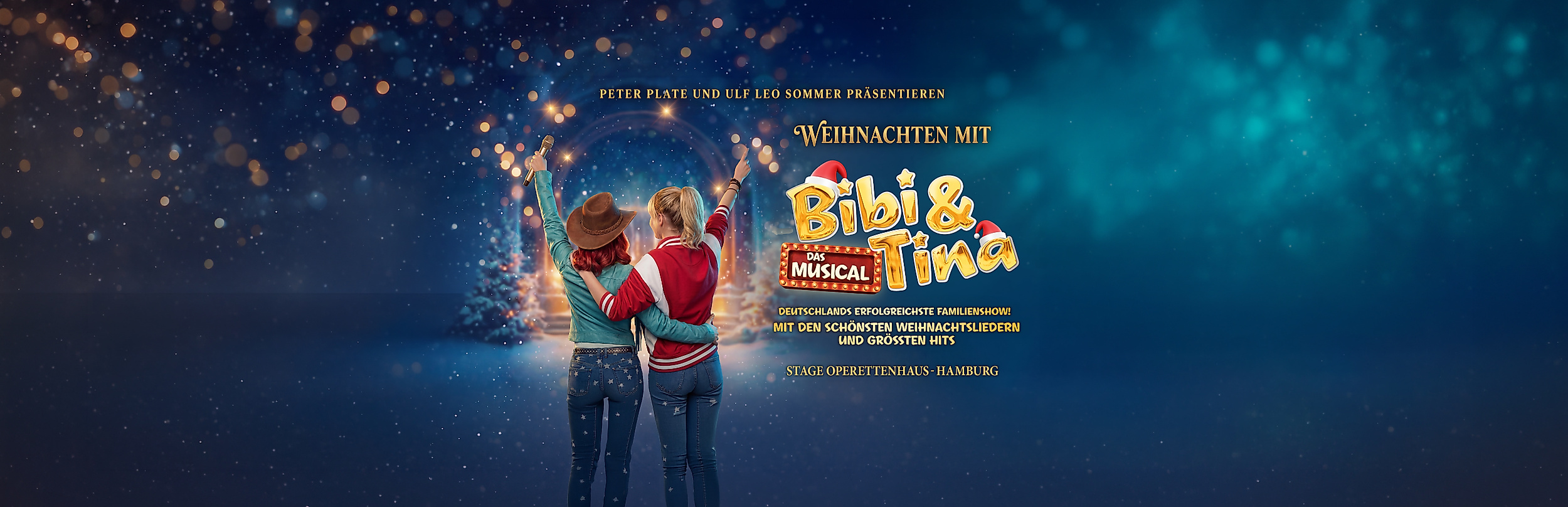 Logo Weihnachten mit Bibi und Tina - Das Musical