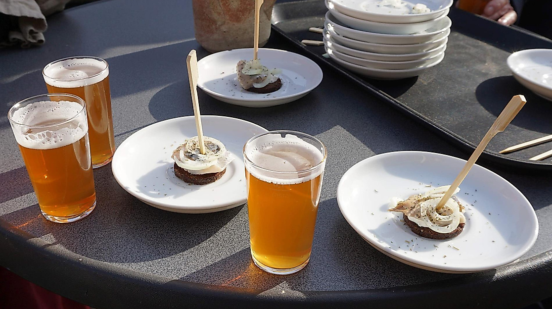 Butter bei die Fische