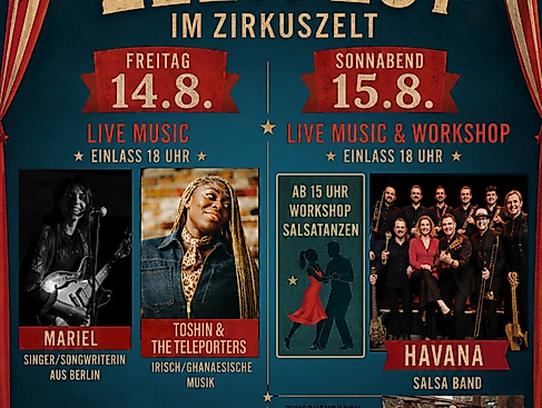 4. Zeltfest im Zirkuszelt