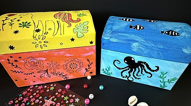 Schatzkiste gestalten