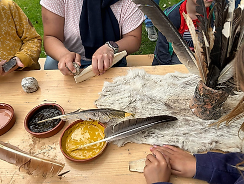 Basteln mit dem Steinzeitpark Dithmarschen