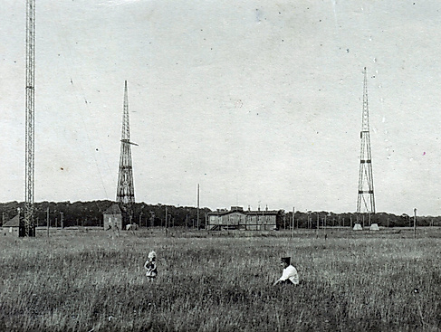 Funktürme von Pelzerhaken 1922