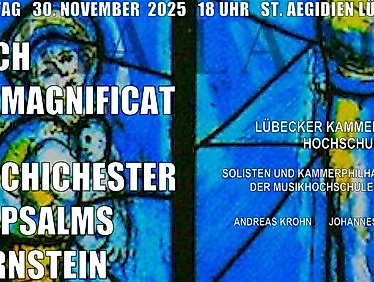 J. S. Bach: »Magnificat« & L. Bernstein: »Chichester Psalms«