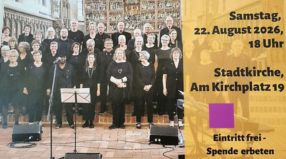 The German Folk & Gospel Choir in conzert