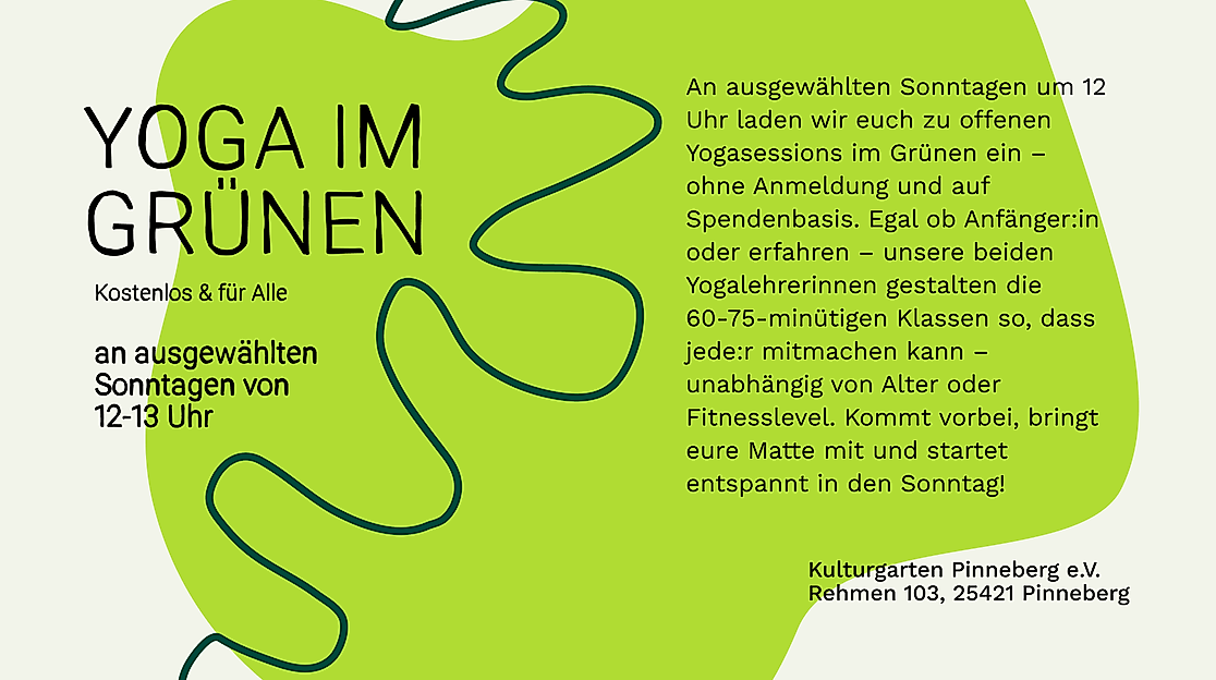 Yoga im Grünen