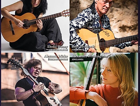 NACHT DER GITARREN - 2025 - feat. Lulo Reinhardt / Alexandra Whittingham / Elodie Bouny / Alexandr Misko