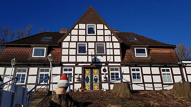 Hausansicht vom Parkplatz aus BR SG Hemmoor