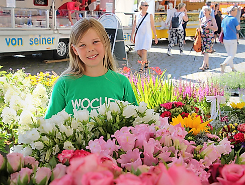 Wochenmarkt Neustadt in Holstein