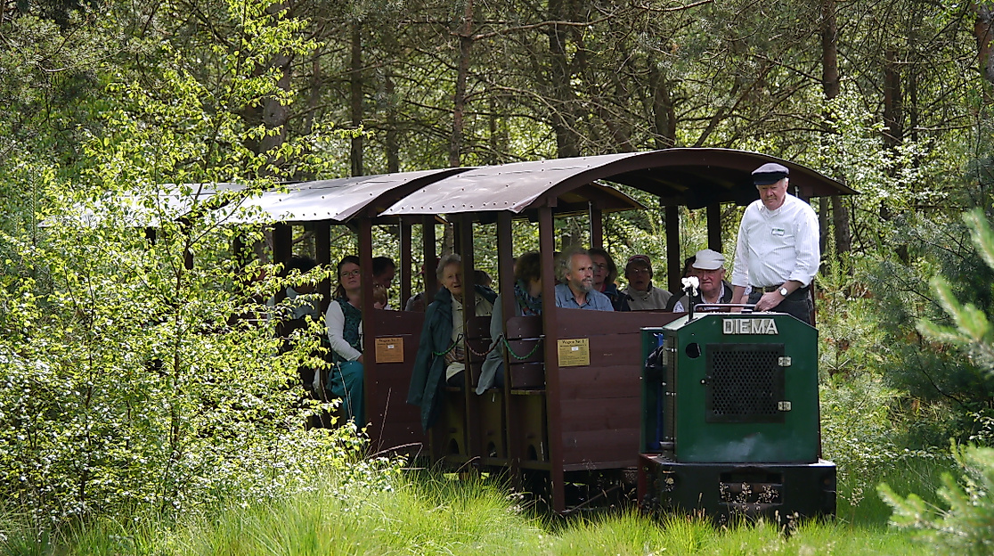 Nikolausfahrt der Moorbahn ins Tister Bauernmoor