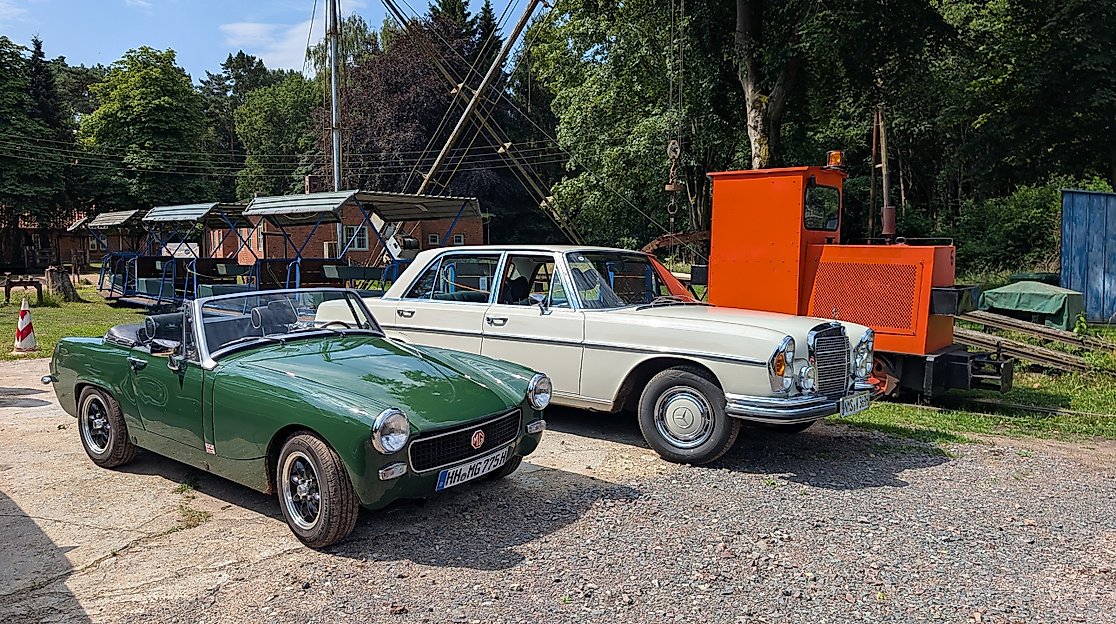 Oldtimer bei der Torfbahn