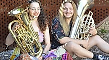 Nina Tajč (Euphonium), Gašper Gortnar (Tuba), Yoko Aoki (Klavier)
