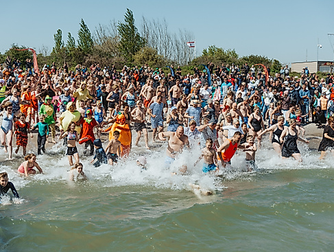 Anbaden in Rettin 2024 © TALB Joelle Dörnath