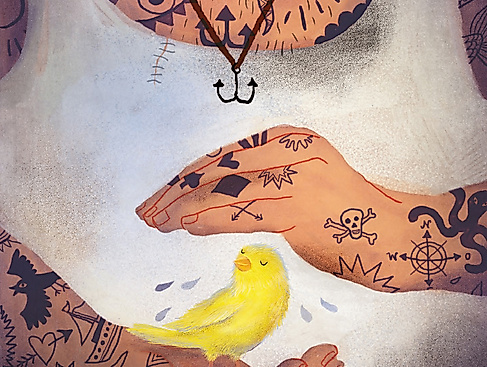 Illustration aus dem Buch "189" von Dieter Böge und Elsa Klever