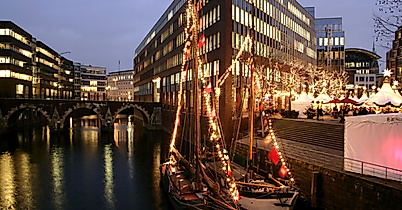 Weihnachtsmarkt Fleetinsel Hamburg