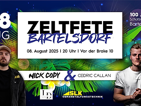 Flyer Zeltfete