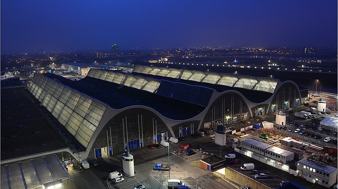 Großmarkt bei Nacht