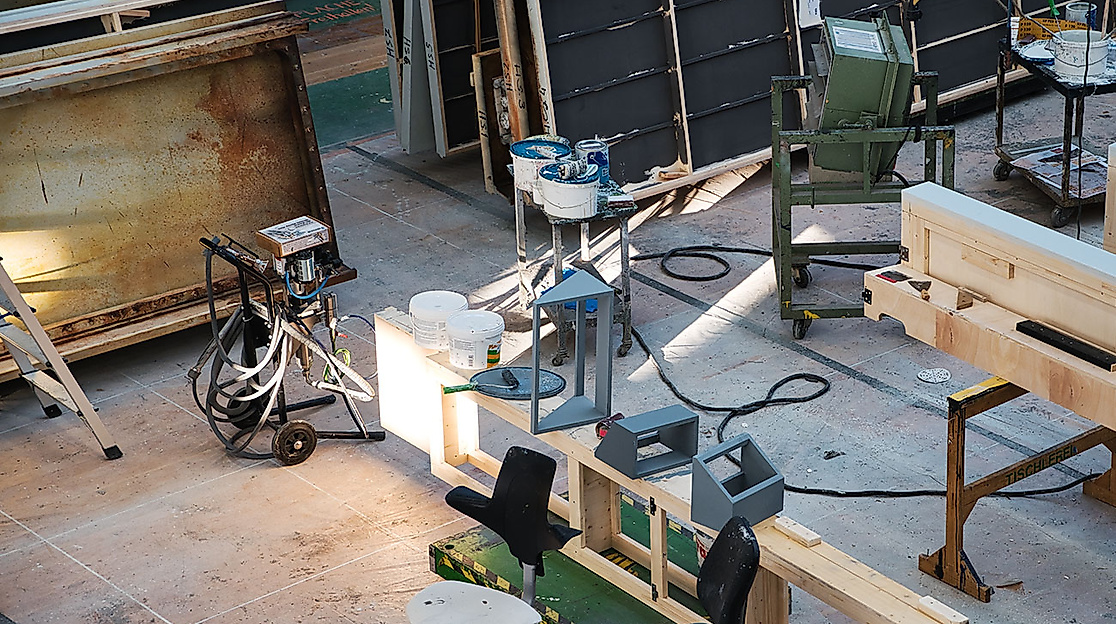 Blick hinter die Kulissen