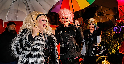 Olivia Jones' Kult-Kieztouren, Dennis Schmidt, Vanity Trash, Olivia Jones und Fanny Funtastic