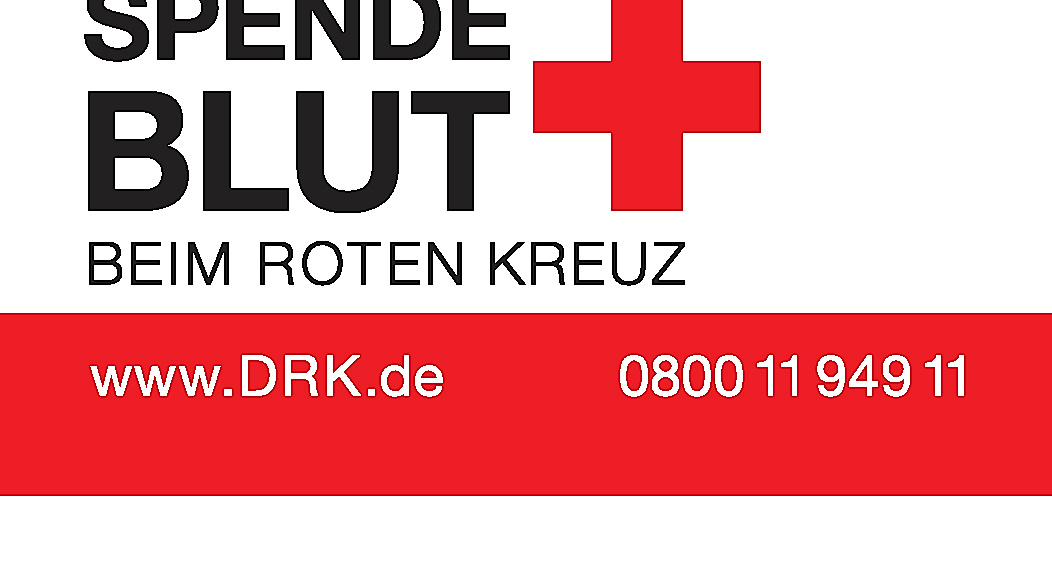 Spende Blut beim Deutschen Roten Kreuz