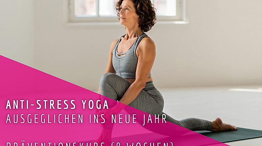 Präventionskurs Anti Stress Yoga