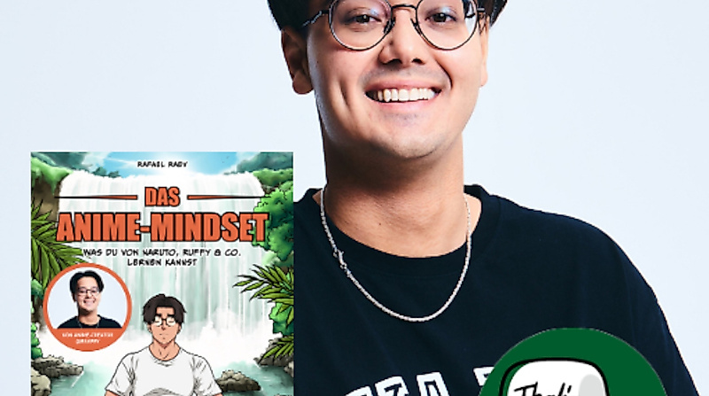 Anime-Youtuber Raafey Live! - BookTalk zu "Das Anime-Mindset"