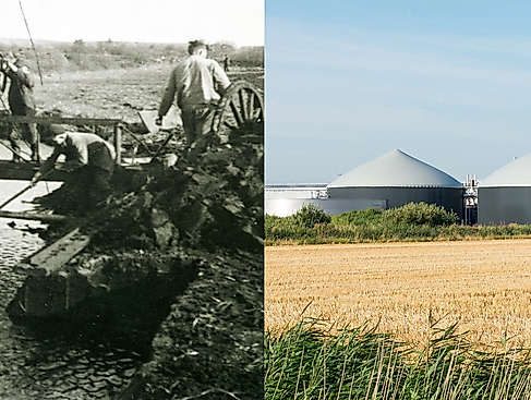 Brenntorf und Biogas – Energie aus Pflanzen