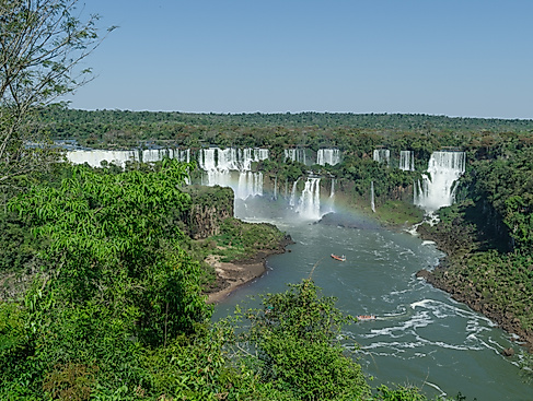 Wasserfälle in Foz do Iguacu