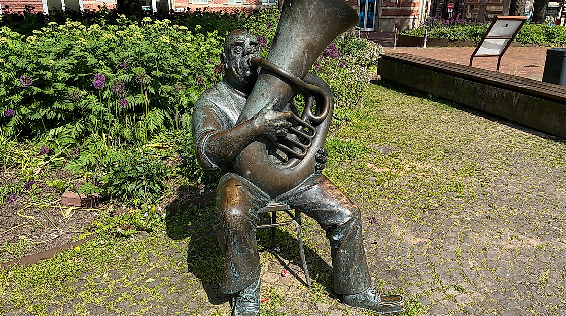 Tuba Bläser von Arne Ranslet