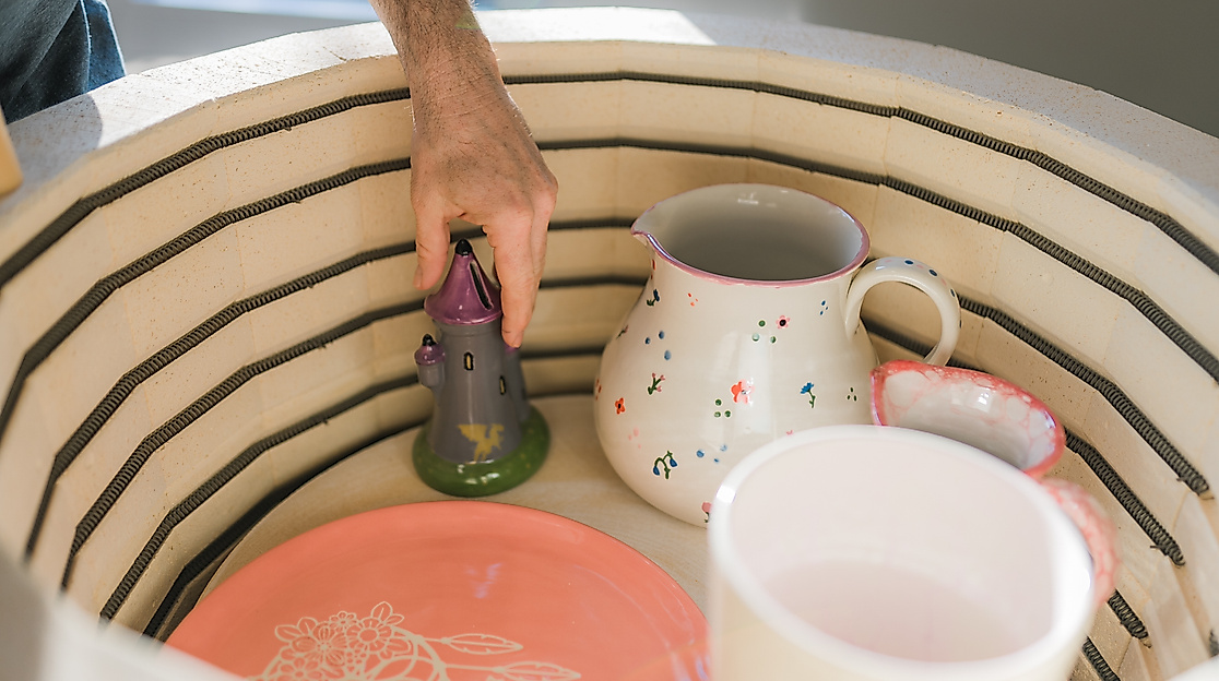 Nach dem Brand ist deine Keramik sogar für die Spülmaschine geeignet.