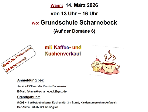 Kinderflohmarkt Grundschule Scharnebeck