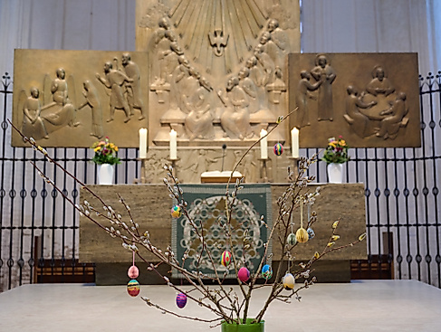 Osteraltar in St. Katharinen