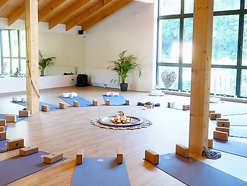 Yogaraum in der Gronenberger Mühle