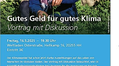 Gutes Geld für Gutes Klima