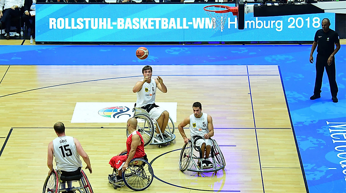 Rollstuhl-Basketball-WM 2018 in Hamburg