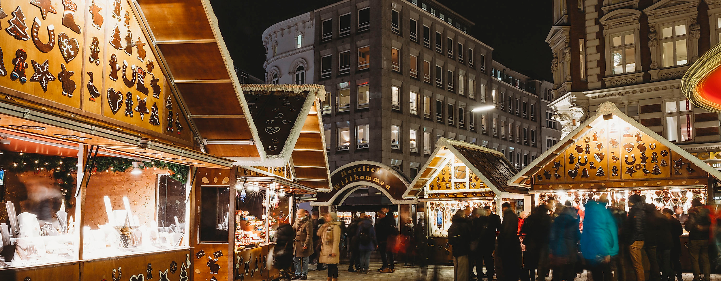Weihnachtsmarkt am Gänsemarkt Hamburg