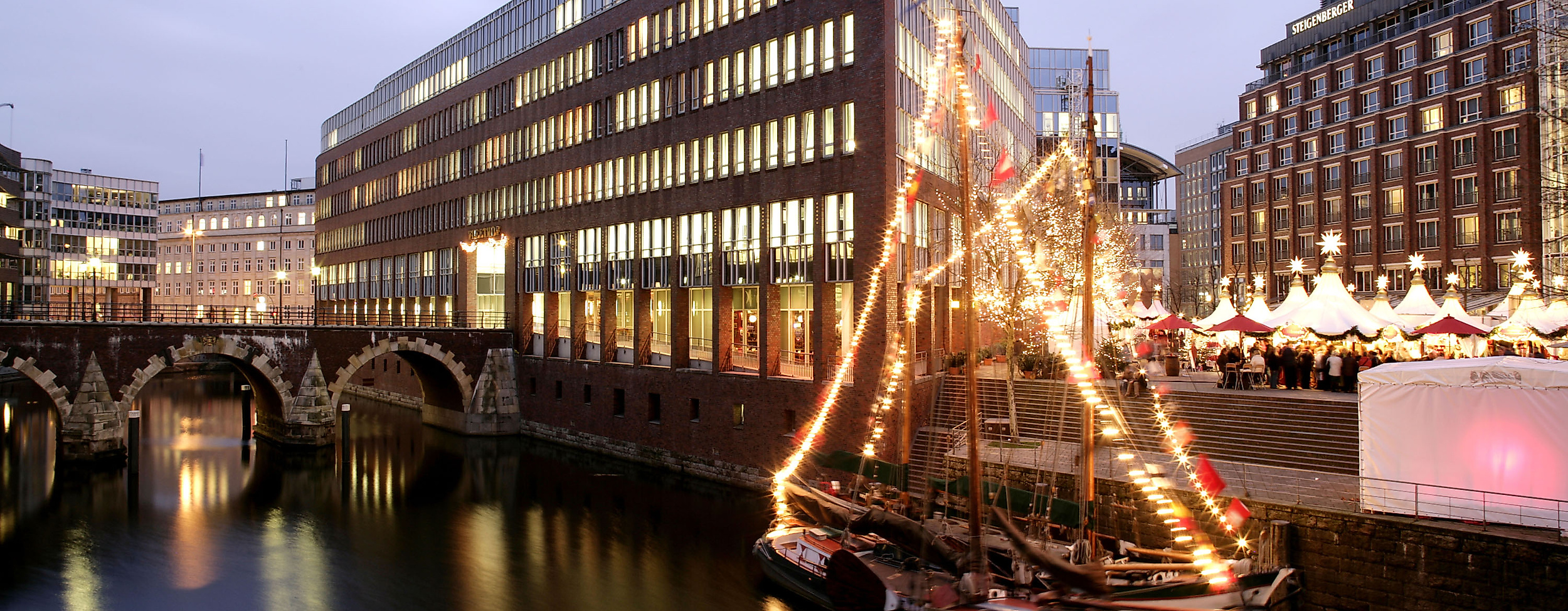 Weihnachtsmarkt Fleetinsel Hamburg