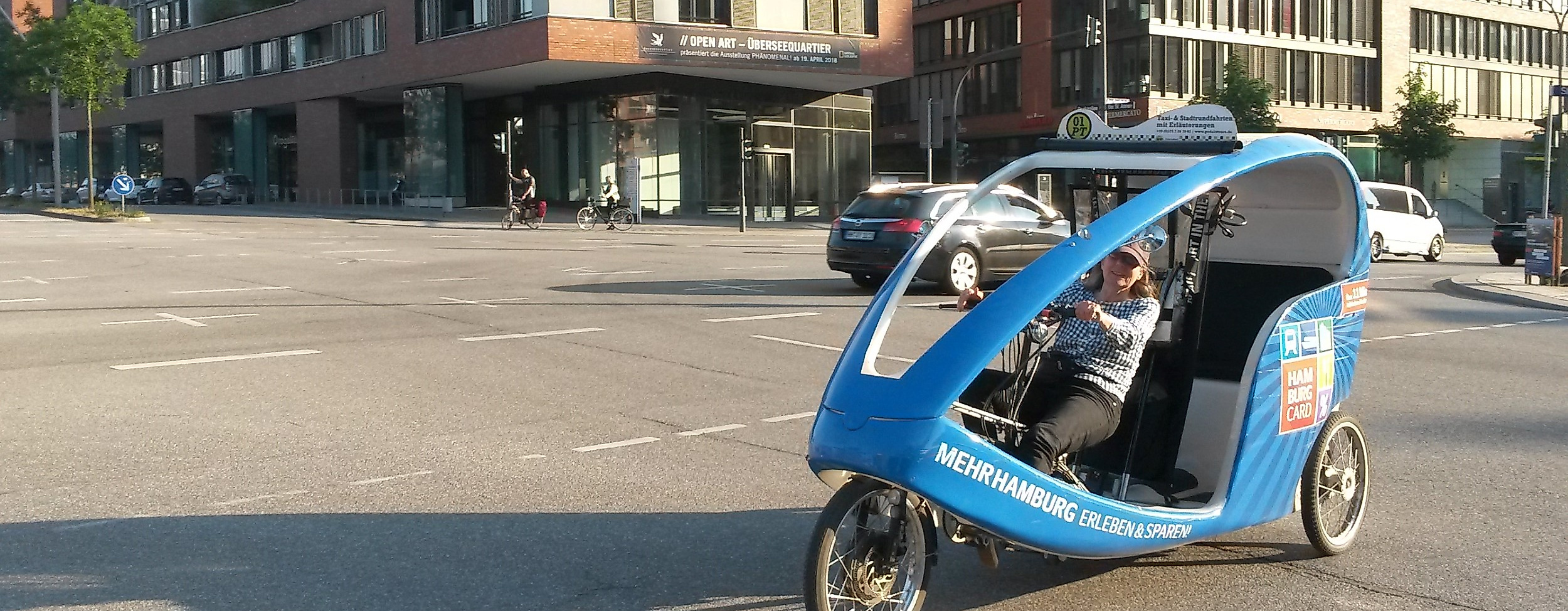 Stadtrundfahrt per E-Rikscha & Fahrrad