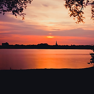 Dämmertörn auf der Alster