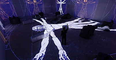 Leonardo da Vinci: Immersive Ausstellung in den Gaußhöfen
