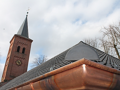neues Dach der Marienkirche