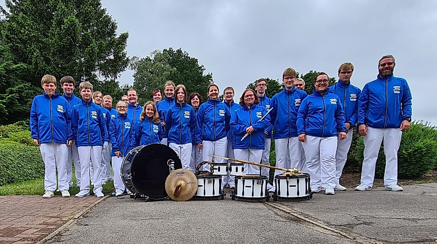 50 Jahre Musikzug Blau-Weiß Wesselburen