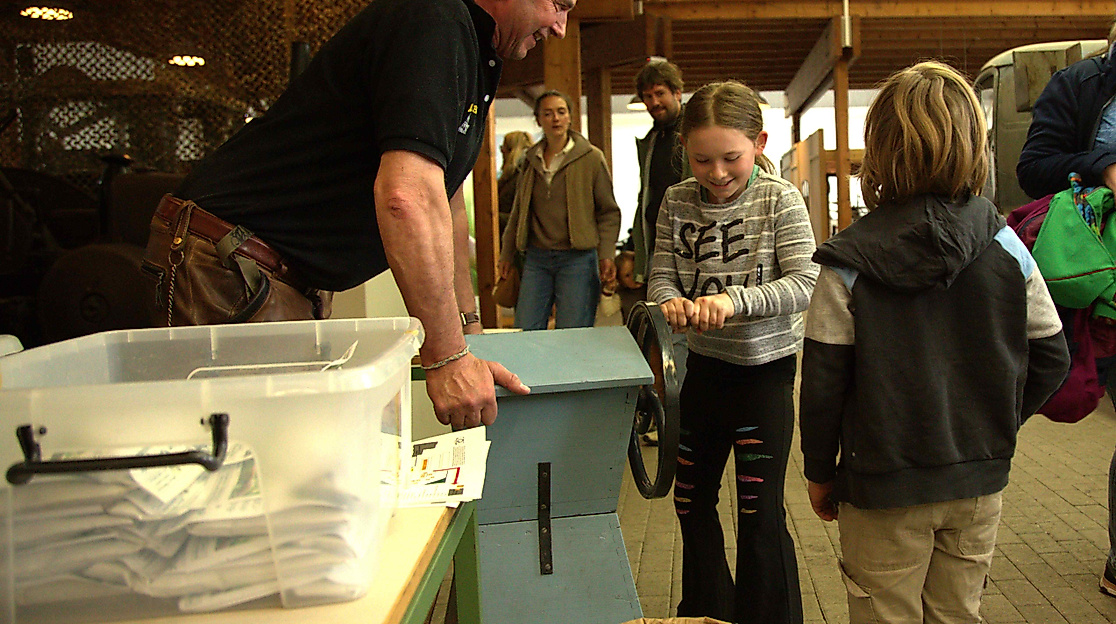 Kindertag im Schleswig-Holsteinischen Landwirtschaftsmuseum