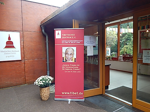 Das Tibetische Zentrum in Hamburg-Berne.